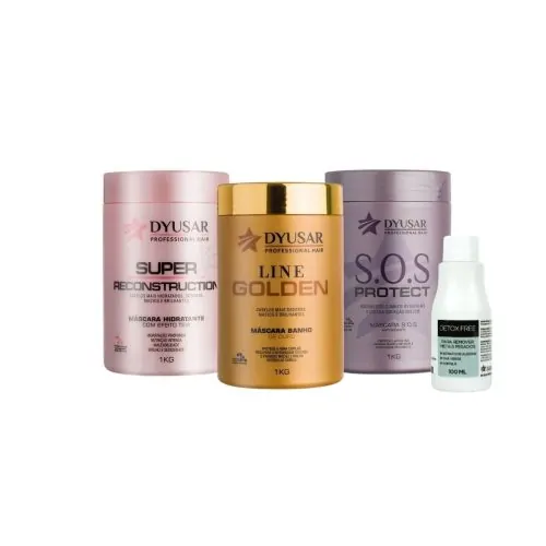 Cronograma Capilar Com Shampoo Detox